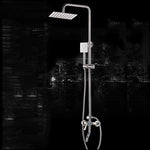 LANCOR Chrome Rainfall Shower Mixer