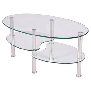 DENISE Glass Coffee Table