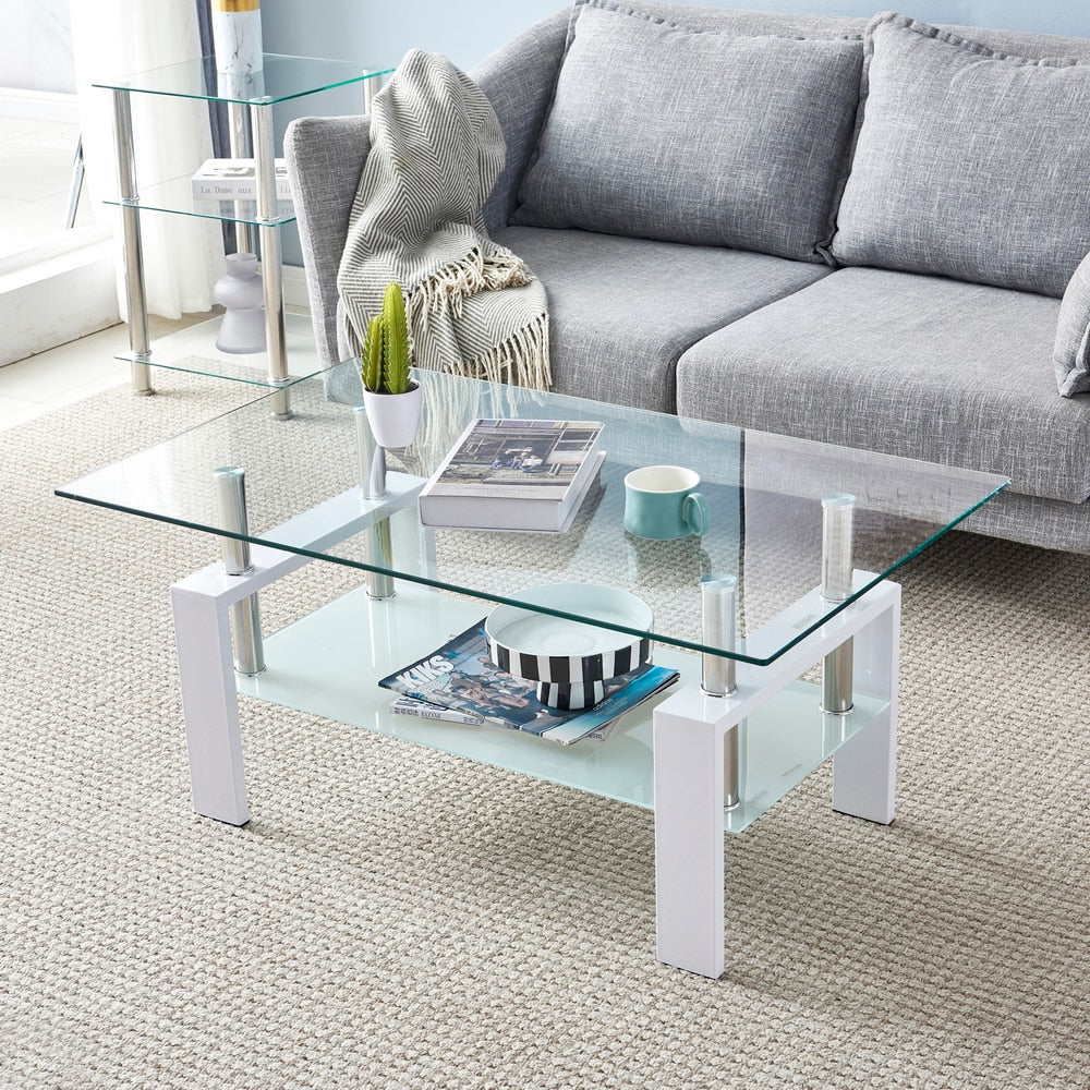 BEMOSK Modern Coffee Table