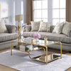 LARESA Gold Mirror Coffee Table