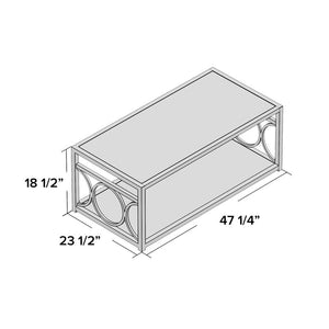 GERALDA Mirror Coffee Table