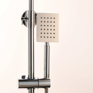 LANCOR Chrome Rainfall Shower Mixer